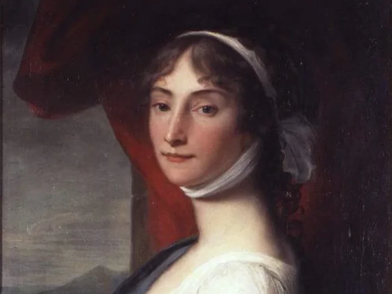 1767-Friederike Leisching - Ritratto della pittrice Friederike Leisching